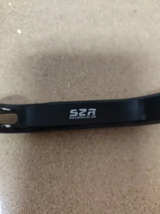 Manetas Freno y Embrague Moto Negro/Rojo