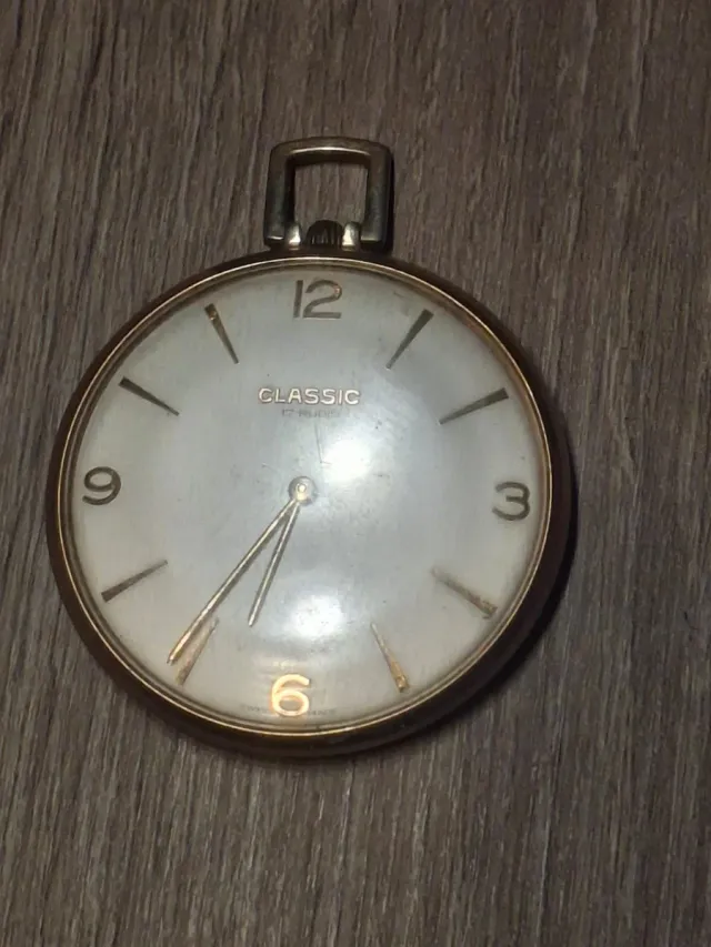 Reloj de bolsillo CLASSIC 17 RUBIS