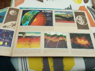 Álbum Cromos Maga Ciencias