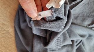 Gaudi Vestito Balze Grigio Taglia S/M