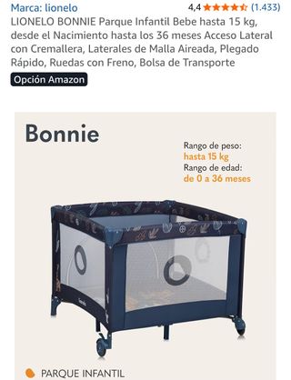 Parque infantil LIONELO BONNIE