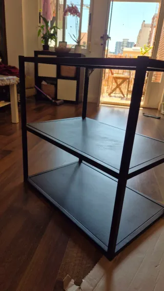 Estantería IKEA Enhet Negra Metal