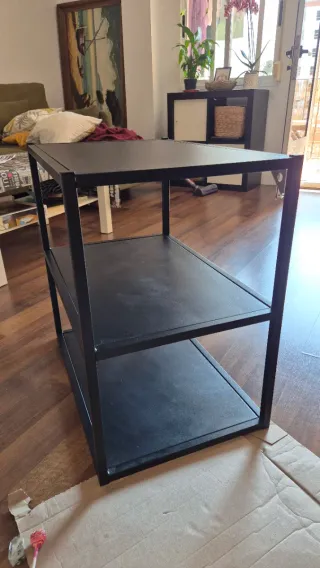 Estantería IKEA Enhet Negra Metal
