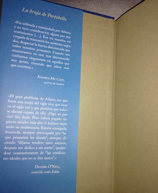 Libro de Paulo Coelho "LA BRUJA DE PORTOBELLO"