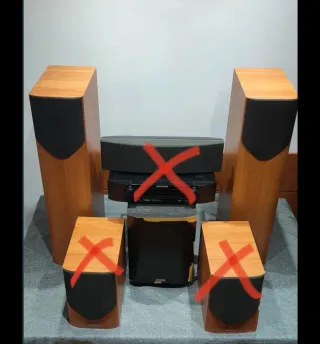 Altavoz MISSION y M33 Subwoofer M3as