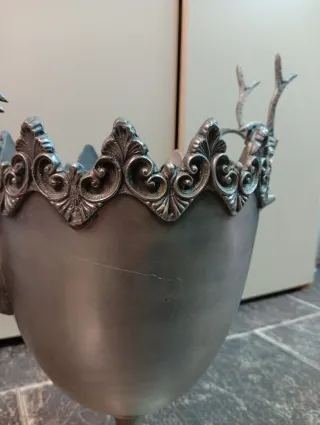 Copa estilo francés de argentone