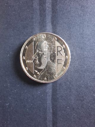 Moneda 50 Céntimos Francia 2024 Baker