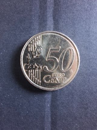 Moneda 50 Céntimos Francia 2024 Baker
