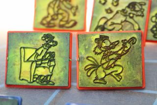 Didacta. Sellos de Disney (Mickey Mouse) y de coches.