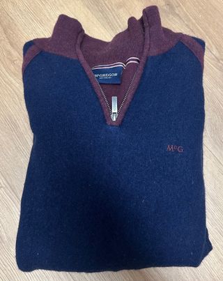 Jersey McGregor Hombre Talla XL Azul/Morado