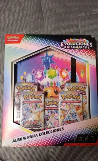 Álbum Pokémon Evoluciones Prismáticas