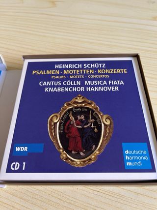 H. Schütz Edition - Harmonia Mundi 10 CD