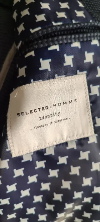 Chaqueta de vestir azul Talla L