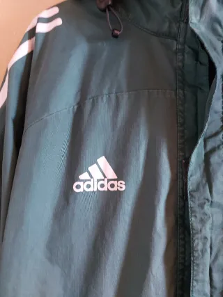 Cortavientos Adidas Verde