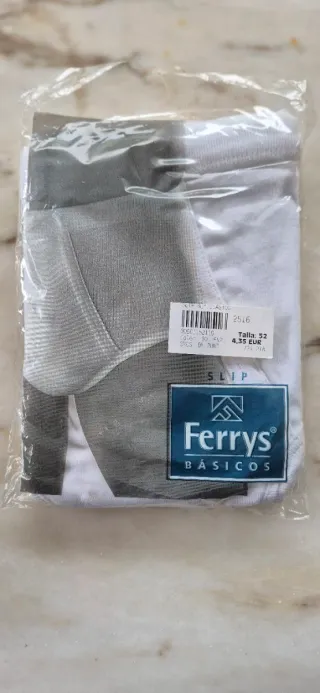 Calzoncillos Ferrys Talla 52 Nuevos