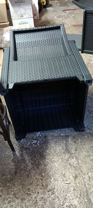 Conjunto sillones y sofá jardín ratán