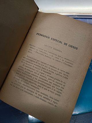 Dos libros Rehabilitación, niños ciegos de selma fraiberg + apuntes sobre pedagogía especial de ciegos