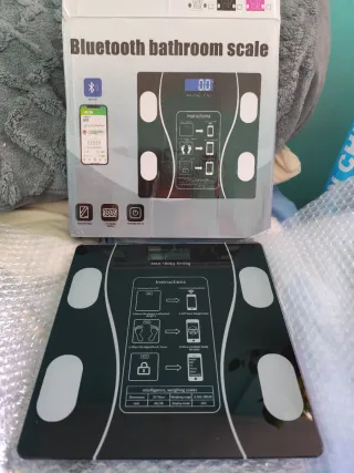 Báscula Inteligente Bluetooth Grasa Corporal