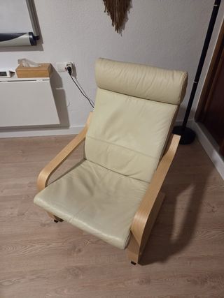 Sillón Piel Poäng
