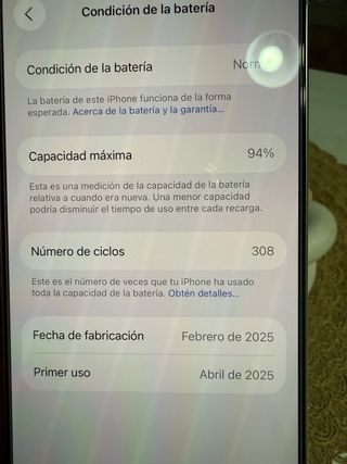 iPhone 16 Pro 256GB Blanco.