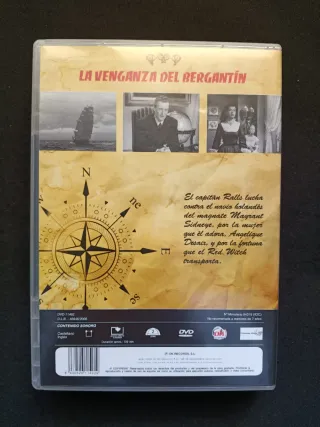 DVD La Venganza del Bergantín John Wayne