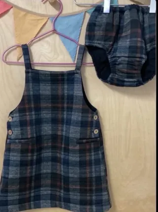 2 Conjuntos de 2 piezas tul y pompón T6