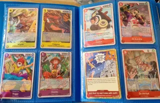 Cartas One Piece Raras