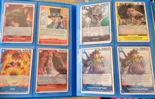 Cartas One Piece Raras