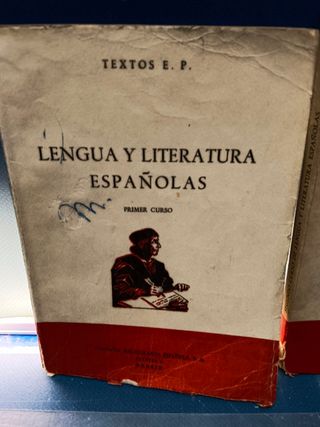 4 libros LENGUA LATINA. 1º + LENGUA Y LITERATURA ESPAÑOLAS. 1º,2º, 3eR CURSO, TEXTOS E.P. COMPAÑÍA BIBLIOGRÁFICA ESPAÑOLA