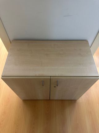 Armario de oficina madera y metal