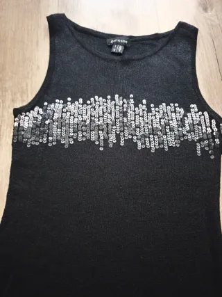 Camiseta OVS con lentejuelas Talla S