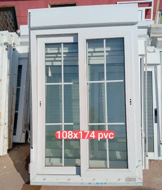 Ventana aluminio 89x126 Climalit