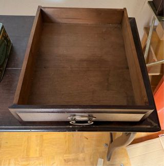 Escritorio vintage madera