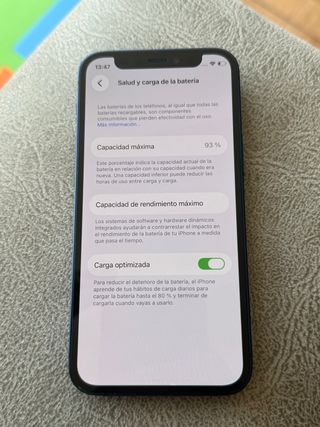 iPhone 12 Mini - 93% Batería
