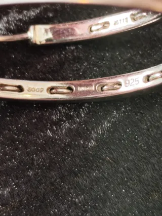 Pendientes de plata aros