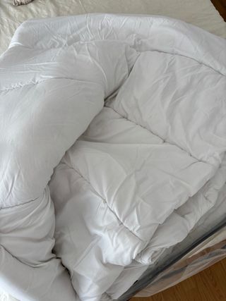 Edredón Nórdico Ultrasuave King Size Blanco