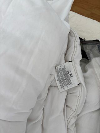 Edredón Nórdico Ultrasuave King Size Blanco