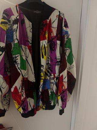 Chaqueta Bomber Hettie Online Estampada