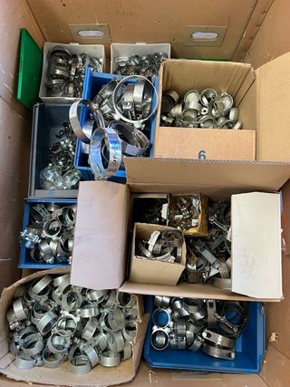 Abrazaderas metálicas para mangueras