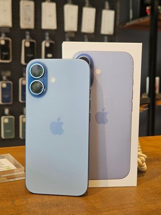 IPHONE 17 256GB AZUL 100% BATERÍA - 2 CICLOS