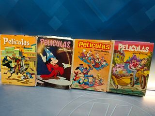 TEBEO - COMIC - Películas Walt disney, colección jovial, tomo 7,9,12 y 14 E.R.S.A.