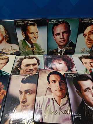 enciclopedia, ANTOLOGÍA DEL CINE CLÁSICO. 19 tomos, falta el index TODAS LAS PELÍCULAS DE...