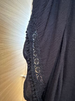 Camisa Stradivarius negra talla única