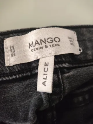 Pantalón mujer negro Mango Alice