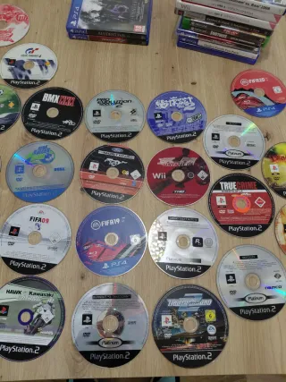 Lote Juegos PS2, PS4, Wii, Xbox One