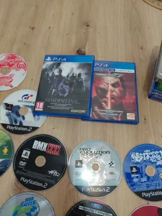 Lote Juegos PS2, PS4, Wii, Xbox One