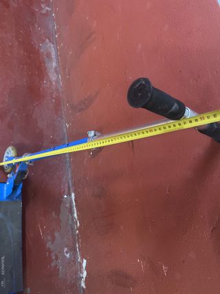 Patinete infantil azul regulable en altura manilla