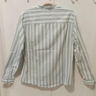 Camisa Kiabi Talla M Rayas Cuello Mao