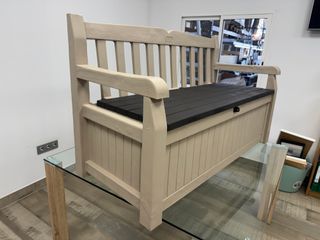 Banco arcón Keter Eden exterior