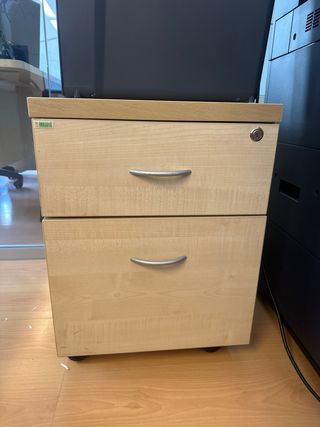 Mesilla de oficina madera y metal